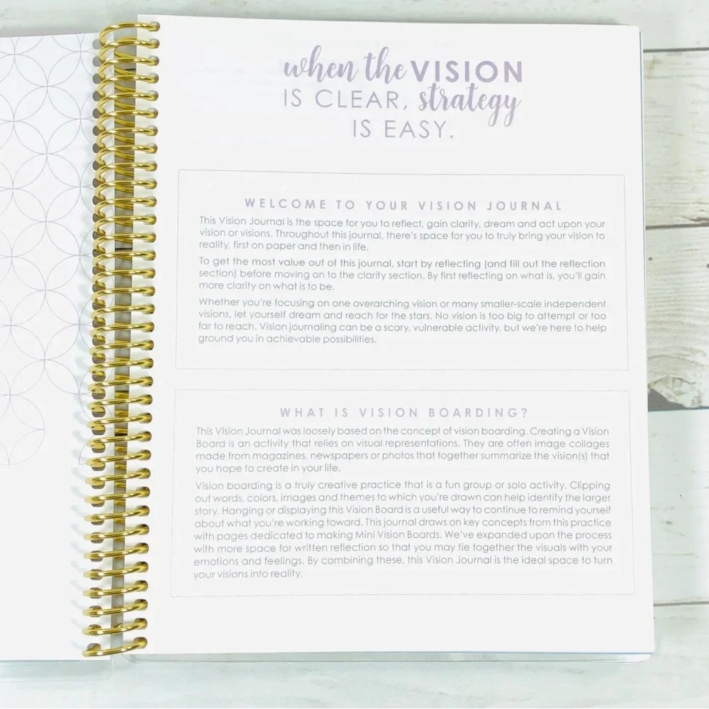 Erin Condren Seasonal Surprise Box Vision Journal Coiled Notebook